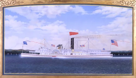 Dampfschiff James W. Baldwin, 1865